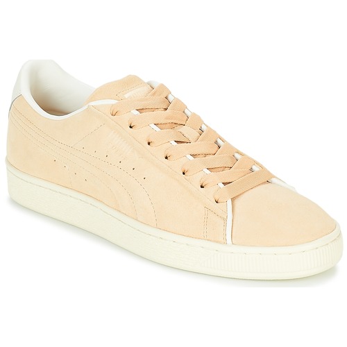 Schoenen Lage sneakers Puma SUEDE RAISED FS.NA V-WHIS Beige
