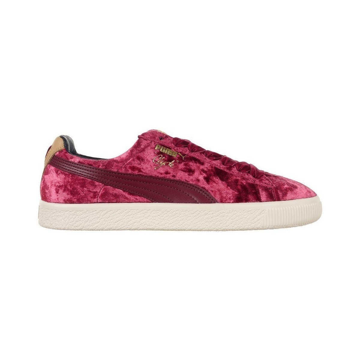 Schoenen Dames Lage sneakers Puma Clyde X Extra Butter Unisex Rood