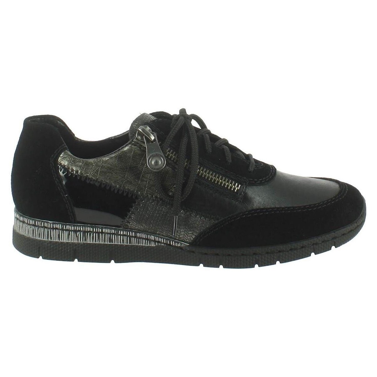 Schoenen Dames Sneakers Rieker N5320 Zwart