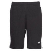 Textiel Korte broeken / Bermuda's adidas Originals 3 STRIPE SHORT Zwart