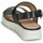 Schoenen Dames Sandalen / Open schoenen Geox D WIMBLEY SANDAL Zwart