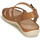Schoenen Dames Sandalen / Open schoenen Geox D SANDAL VEGA  camel