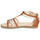 Schoenen Meisjes Sandalen / Open schoenen Geox J SANDAL KARLY GIRL  camel / Goud