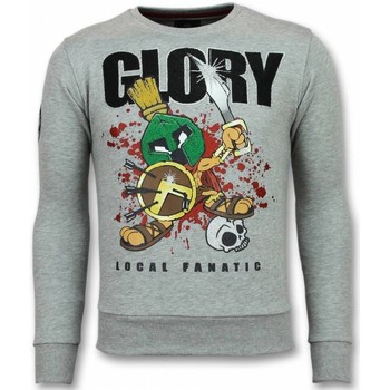 Textiel Heren Sweaters / Sweatshirts Local Fanatic Glory Marvin Spartacus Grijs