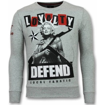 Textiel Heren Sweaters / Sweatshirts Local Fanatic Marilyn Monroe Grijs