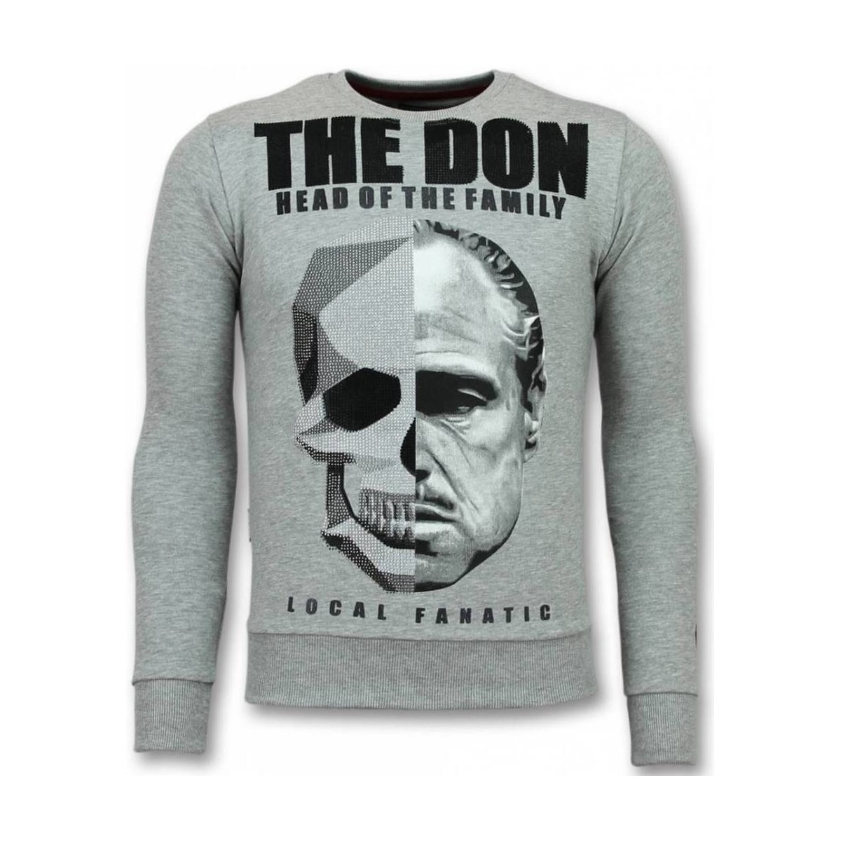 Textiel Heren Sweaters / Sweatshirts Local Fanatic Godfather Godfather The Don Grijs