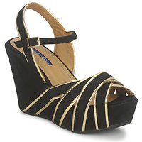 Schoenen Dames Sandalen / Open schoenen Atelier Voisin FACTOR Zwart