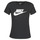 Textiel Dames T-shirts korte mouwen Nike NIKE SPORTSWEAR Zwart