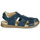 Schoenen Jongens Sandalen / Open schoenen Citrouille et Compagnie JALIDOU Blauw / Donker