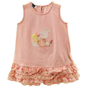 Textiel Kinderen T-shirts & Polo’s Chicco Vestito Roze