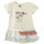 Textiel Kinderen T-shirts & Polo’s Chicco Vestito Wit