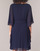 Textiel Dames Korte jurken Lauren Ralph Lauren NAVY-3/4 SLEEVE-DAY DRESS Marine