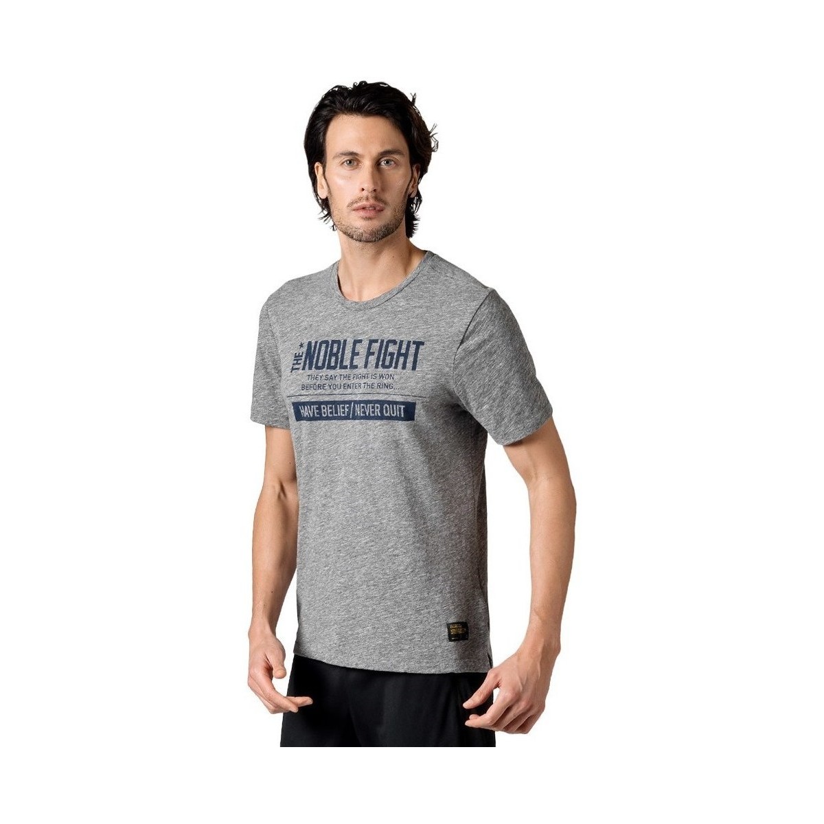 Textiel Heren T-shirts korte mouwen Reebok Sport Combat Noble Fight X Tshirt Grijs