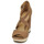 Schoenen Dames Sandalen / Open schoenen MICHAEL Michael Kors VALERIE PLATFORM  camel