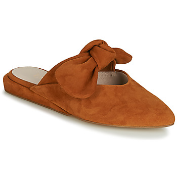 Schoenen Dames Leren slippers Fericelli JILONIE  camel