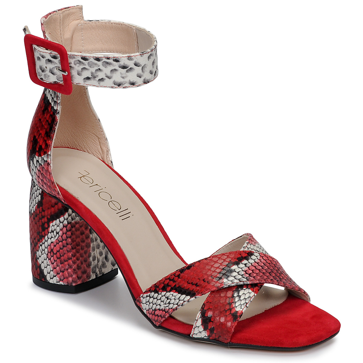 Schoenen Dames Sandalen / Open schoenen Fericelli JEZI Rood