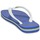 Schoenen Slippers Havaianas BRASIL LOGO Wit / Marine