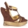 Schoenen Dames Sandalen / Open schoenen Terry de Havilland FARAH Chocolade