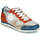 Schoenen Dames Lage sneakers Pataugas IDOL/MIX Orange / Beige / Blauw