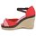 Schoenen Dames Sandalen / Open schoenen StylistClick PATTY Rood