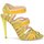 Schoenen Dames Sandalen / Open schoenen Roberto Cavalli RPS691 Groen / Geel