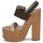 Schoenen Dames Sandalen / Open schoenen Rochas RO18231 Brun-gaucho / Beige