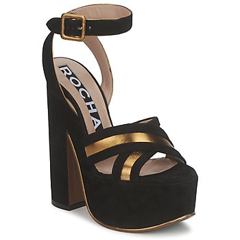 Schoenen Dames Sandalen / Open schoenen Rochas RO18238 Zwart