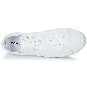 Converse ALL STAR MONOCHROME CUIR OX Wit