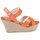 Schoenen Dames Sandalen / Open schoenen Regard RAGA Orange