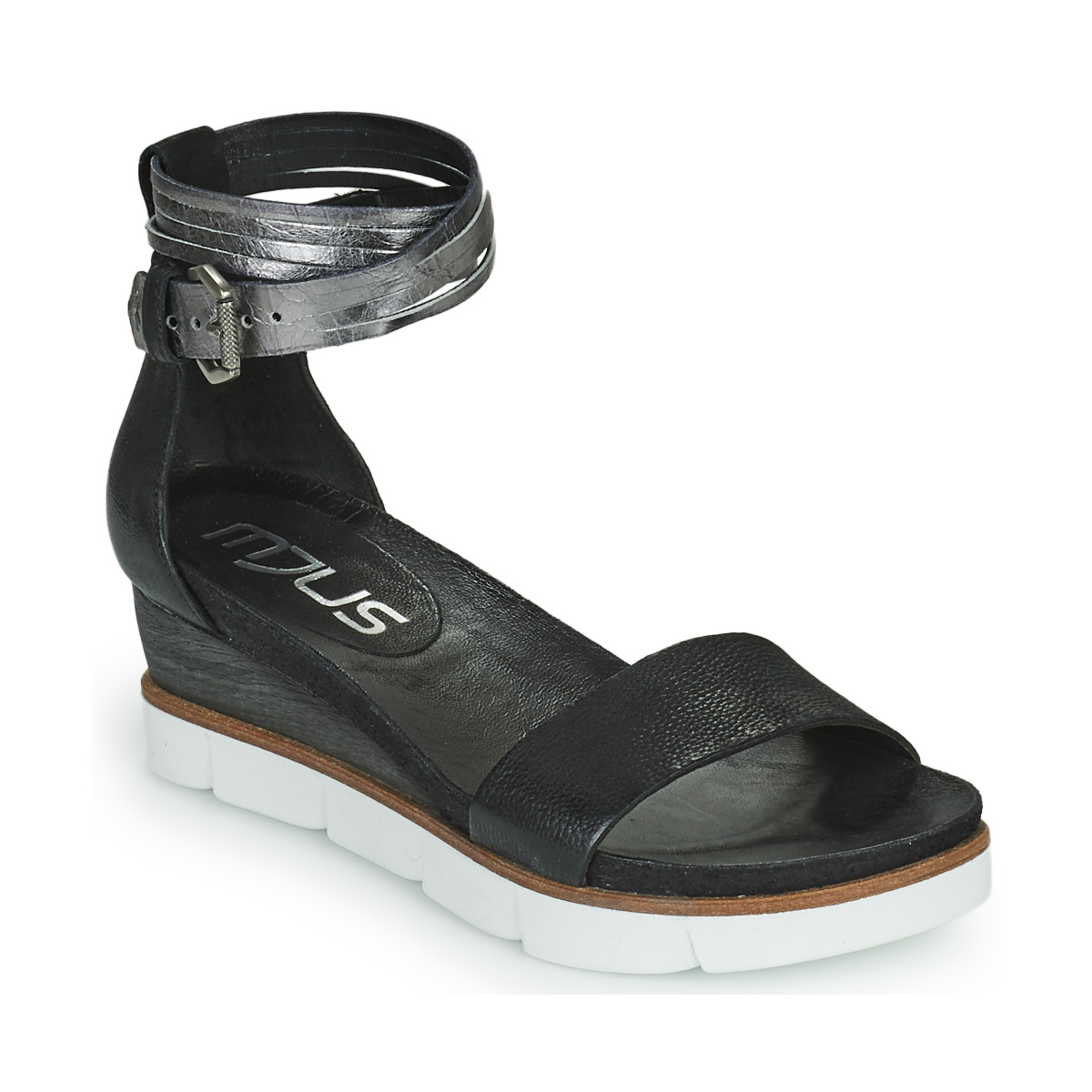 Schoenen Dames Sandalen / Open schoenen Mjus TAPASITA Zwart / Zilver