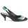 Schoenen Dames Sandalen / Open schoenen Karine Arabian LILA Encre / Wit / Turquoise