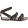 Schoenen Dames Sandalen / Open schoenen Gianluca - L'artigiano Del Cuoio 581 D MORO CUOIO Brown