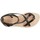 Schoenen Dames Sandalen / Open schoenen Gianluca - L'artigiano Del Cuoio 564 D NERO LGT-CUOIO Zwart