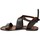 Schoenen Dames Sandalen / Open schoenen Gianluca - L'artigiano Del Cuoio 570 D MORO CUOIO Brown