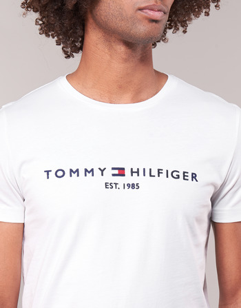 Tommy Hilfiger TOMMY FLAG HILFIGER TEE Wit