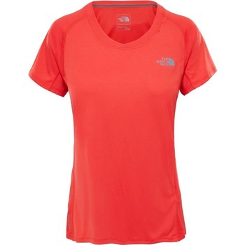 Textiel Dames T-shirts korte mouwen The North Face Tshirt Ambition Orange