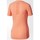Textiel Dames T-shirts korte mouwen adidas Originals SN SS Tee W Orange, Rouge