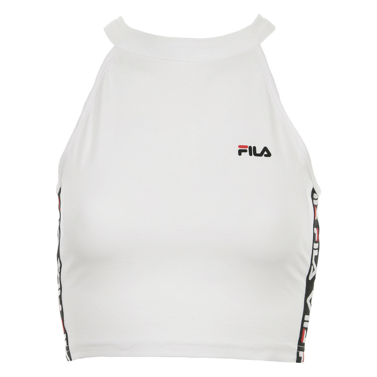Textiel Dames Mouwloze tops Fila Wn's Melody Cropped Top Wit