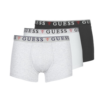 Ondergoed Heren Boxershorts Guess U97G01-JR003-F019 Zwart / Grijs / Wit