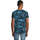 Textiel Heren T-shirts korte mouwen Sols CAMOUFLAGE DESIGN MEN Blauw