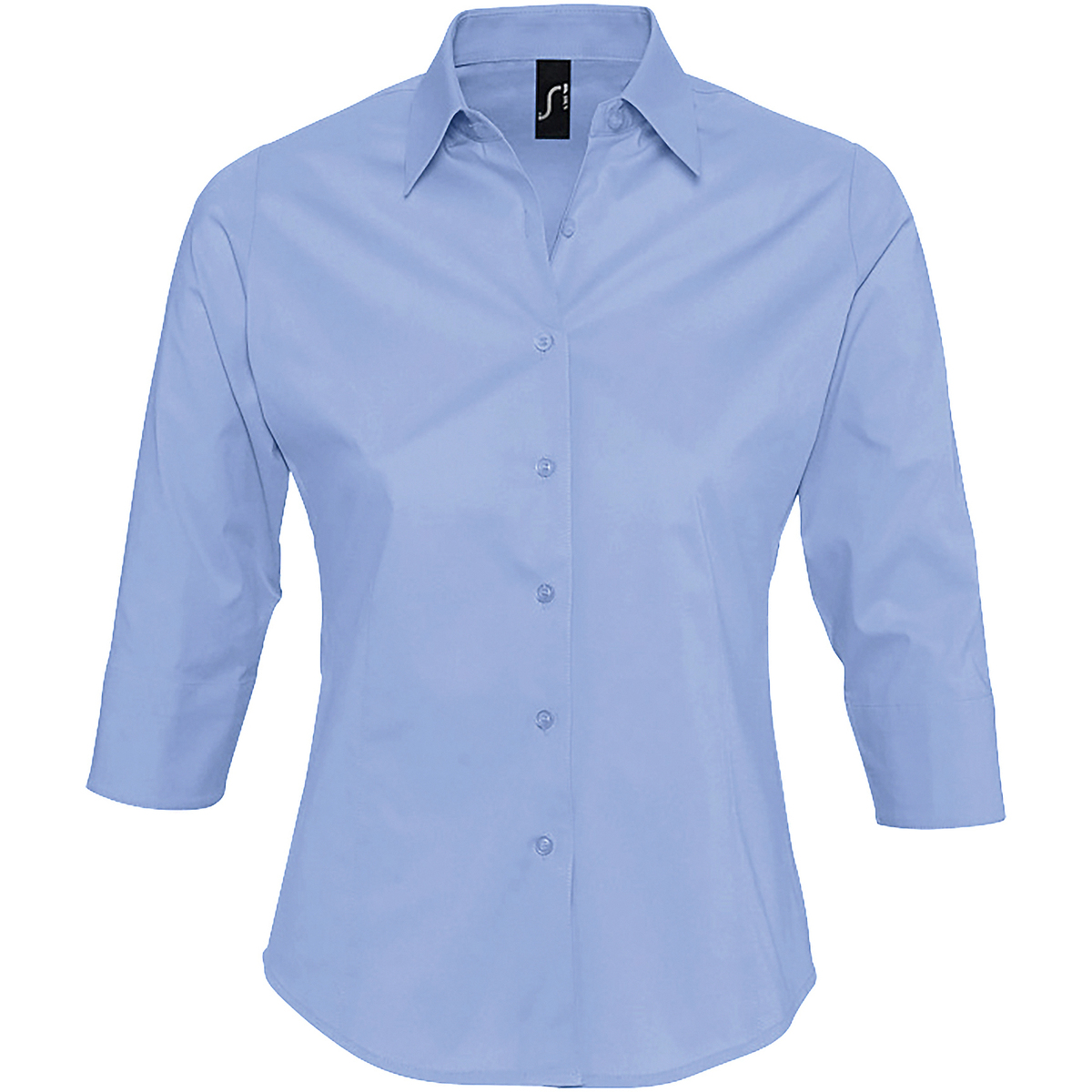 Textiel Dames Overhemden Sols EFFECT ELEGANT Blauw