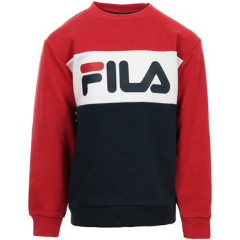 Textiel Kinderen Sweaters / Sweatshirts Fila Kids Night Blocked Crew Sweat Blauw