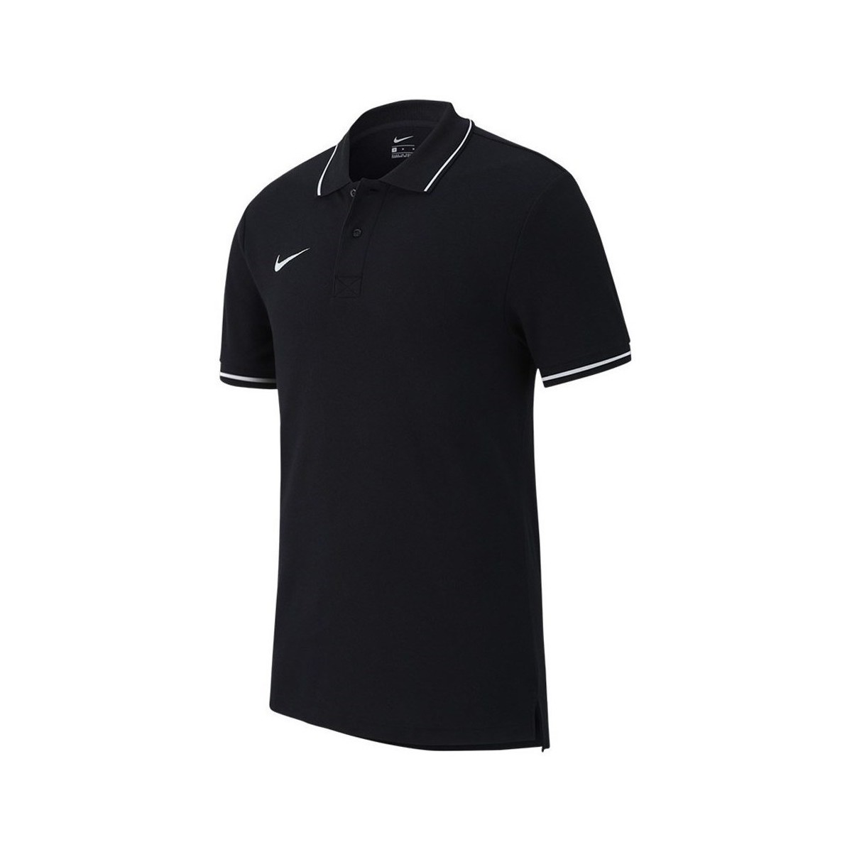Textiel Heren T-shirts korte mouwen Nike Polo TM Club 19 Zwart