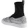 Schoenen Dames Hoge sneakers Chiara Ferragni CF 2094 SILVER-BLACK Zilver
