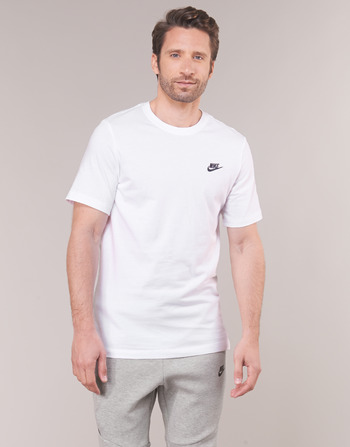 Textiel Heren T-shirts korte mouwen Nike NIKE SPORTSWEARS CLUB Wit