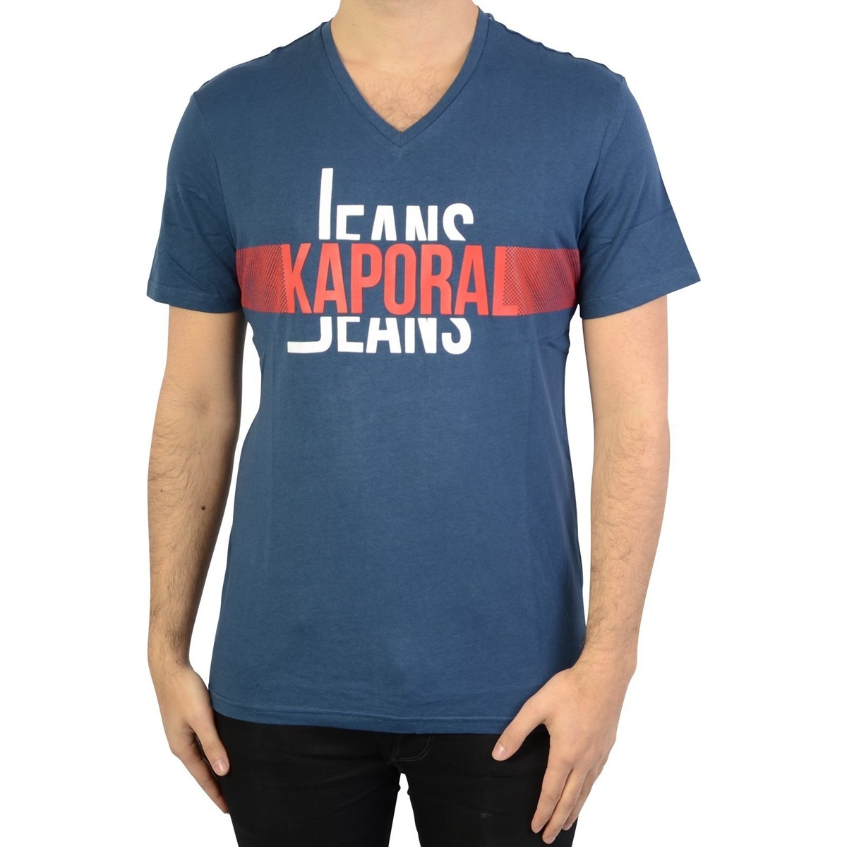 Textiel Heren T-shirts korte mouwen Kaporal 127255 Blauw