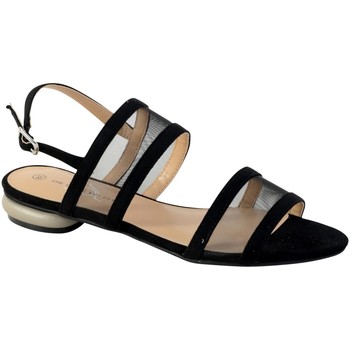 Schoenen Dames Sandalen / Open schoenen The Divine Factory 128339 Zwart