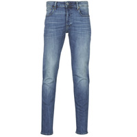 Textiel Heren Skinny jeans G-Star Raw 3301 SLIM Blauw / Vintage / Medium / Aged