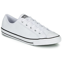 Schoenen Dames Lage sneakers Converse CHUCK TAYLOR ALL STAR DAINTY GS  LEATHER OX Wit