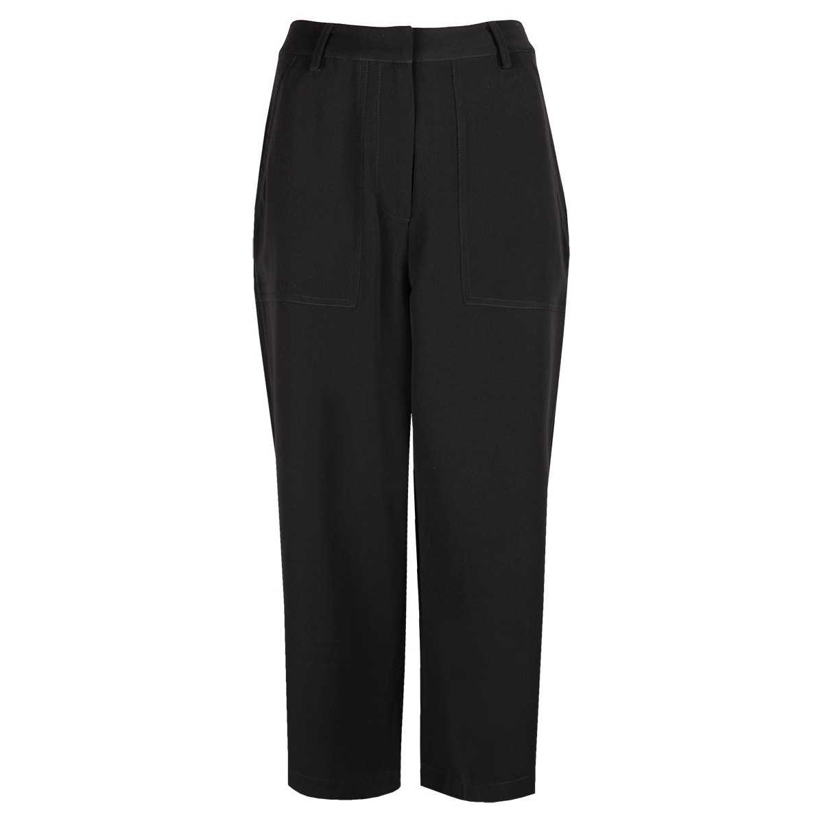 Textiel Dames Broeken / Pantalons Calvin Klein Jeans J20J204772 Zwart